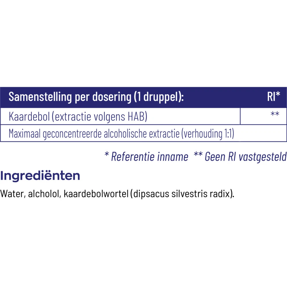 Vitakruid Kaardebol Tinctuur Bio 4 Vitakruid Kaardebol Tinctuur Bio - Afbeelding 4