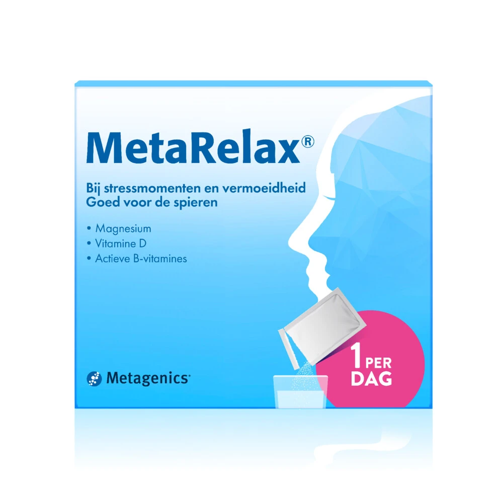 Metagenics MetaRelax Zakjes 1 Metagenics MetaRelax Zakjes