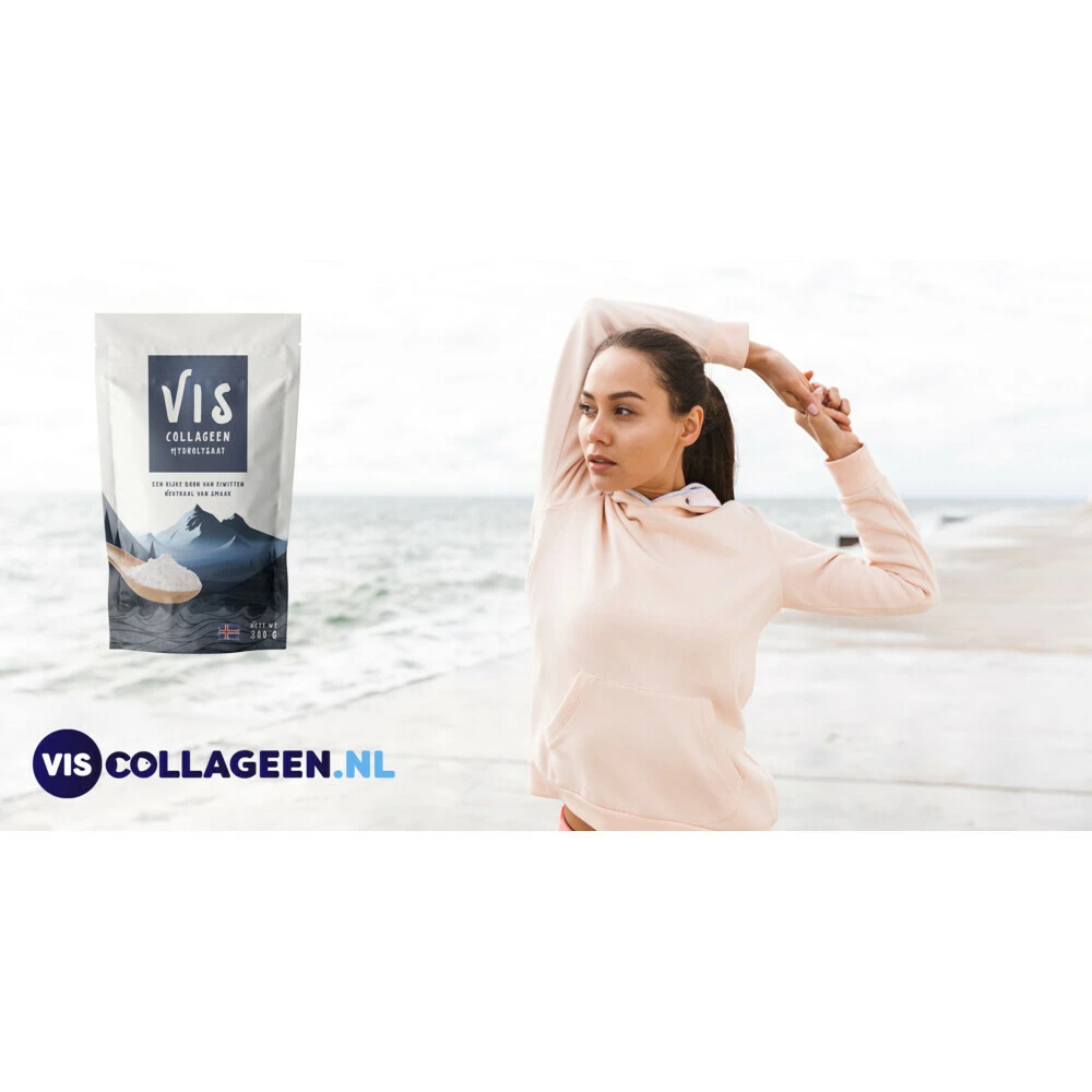 VIS Collageen Hydrolysaat Poeder 3 VIS Collageen Hydrolysaat Poeder - Afbeelding 3