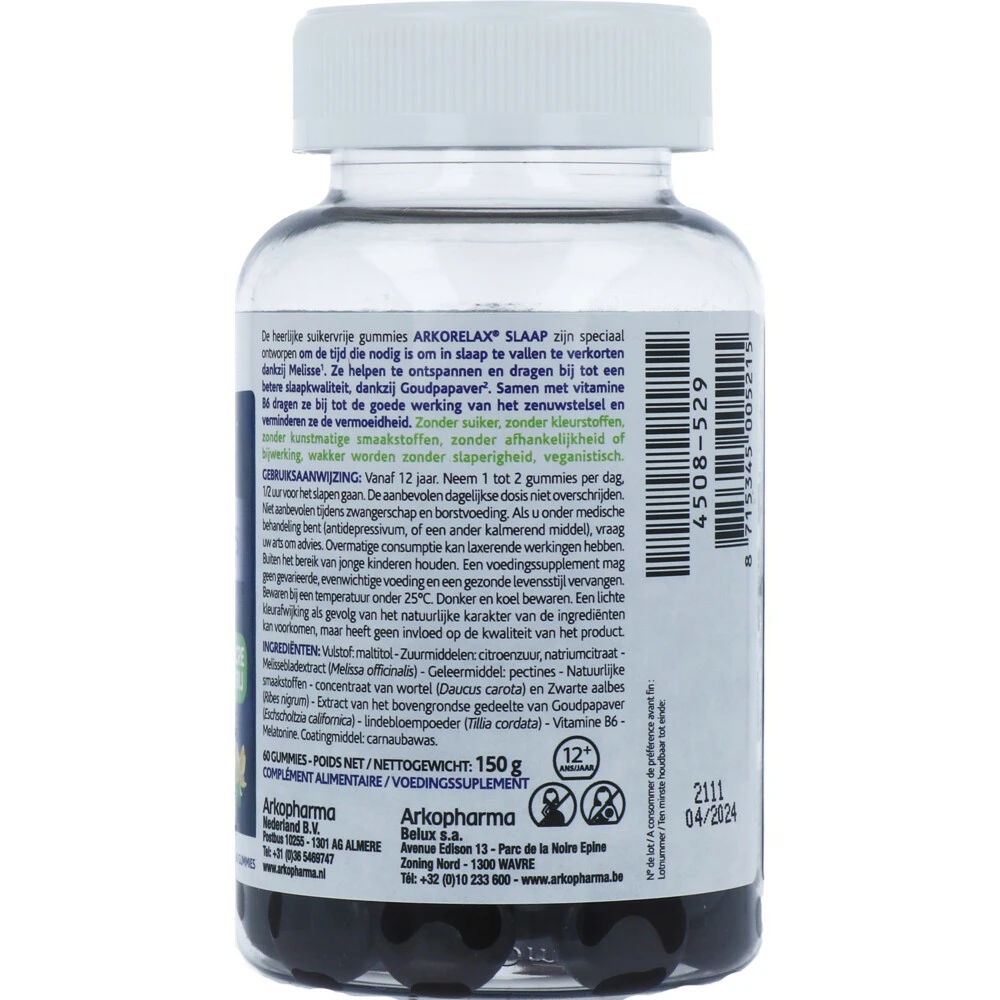 Arkopharma Arkorelax Slaap 2 Arkopharma Arkorelax Slaap - Afbeelding 2