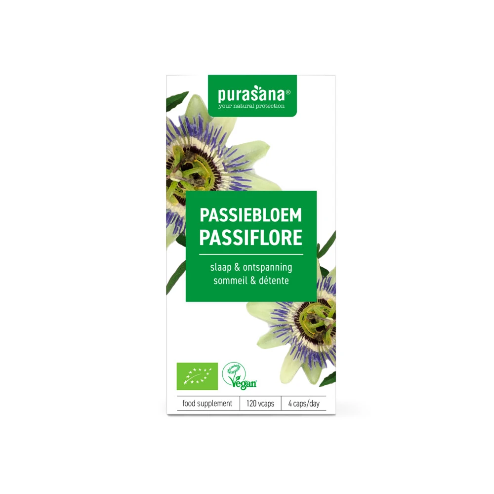 Purasana Passiebloem Extract 125 Mg 1 Purasana Passiebloem Extract 125 Mg