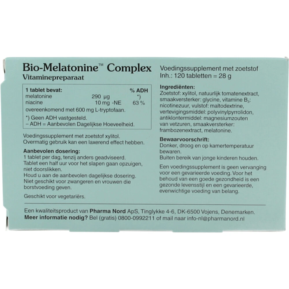 Pharma Nord Bio-Melatonine Complex 2 Pharma Nord Bio-Melatonine Complex - Afbeelding 2