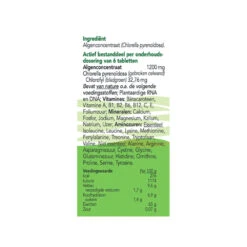 Bloem Vital Green Chlorella 6 Bloem Vital Green Chlorella -Metagenics Verkoopwinkel 979551 3