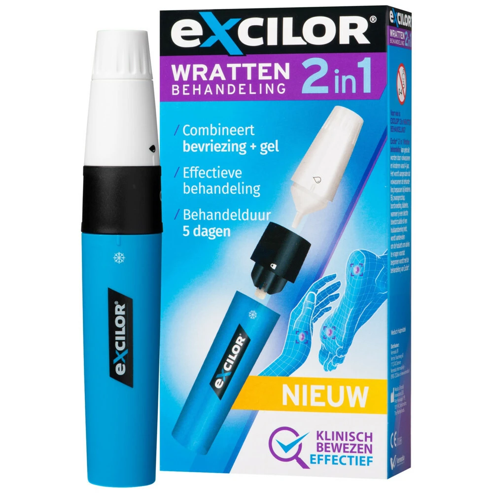 Excilor Wrattenbehandeling 2-in-1 2 Excilor Wrattenbehandeling 2-in-1 - Afbeelding 2